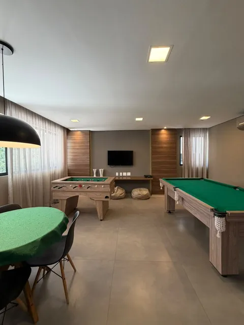 Sala de jogos no mezanino